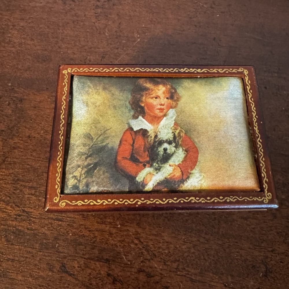 Vintage Music Box "We've Only Just Begun" Song Japan W. Devis Master Simpson